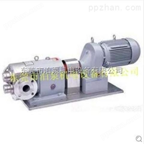 广州 泊威泵业 量大价优 3RP凸轮转子泵